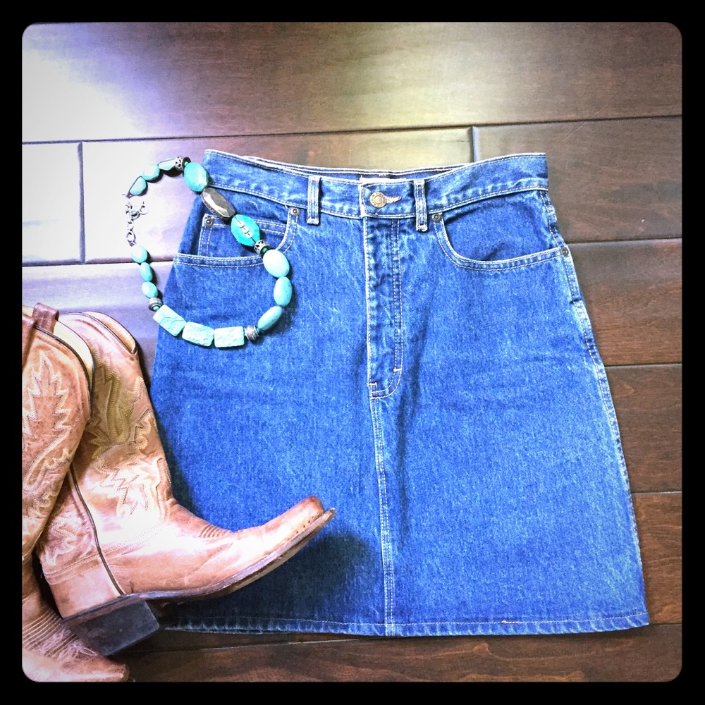Vintage High Waist Calvin Klein Skirt